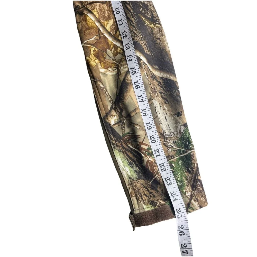 Tag Safari Outdoor Realtree Men's Full Zip Woodland Camo Hunting Jacket Size L